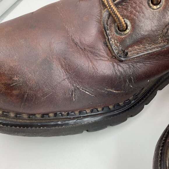 Red Wing Men’s Dynaforce Leather 8” Soft Toe Work Boot Brown Size 10.5 US #938 main image 5